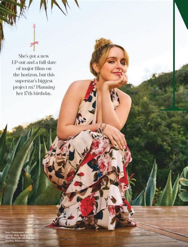 Check out the new issue of Girls' Life starring Mckenna Grace!