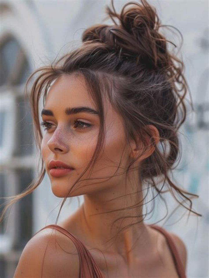 Master the perfect messy bun